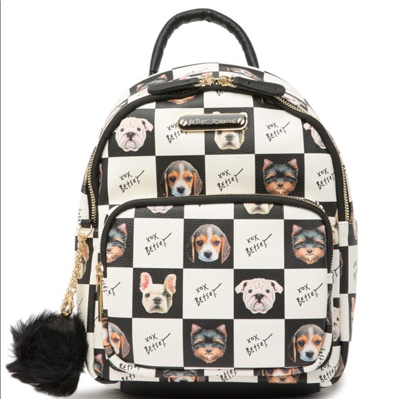 Betsey Johnson Handbags - 🎉Last One!!🎉 NEW Betsey Johnson FurPup Backpack